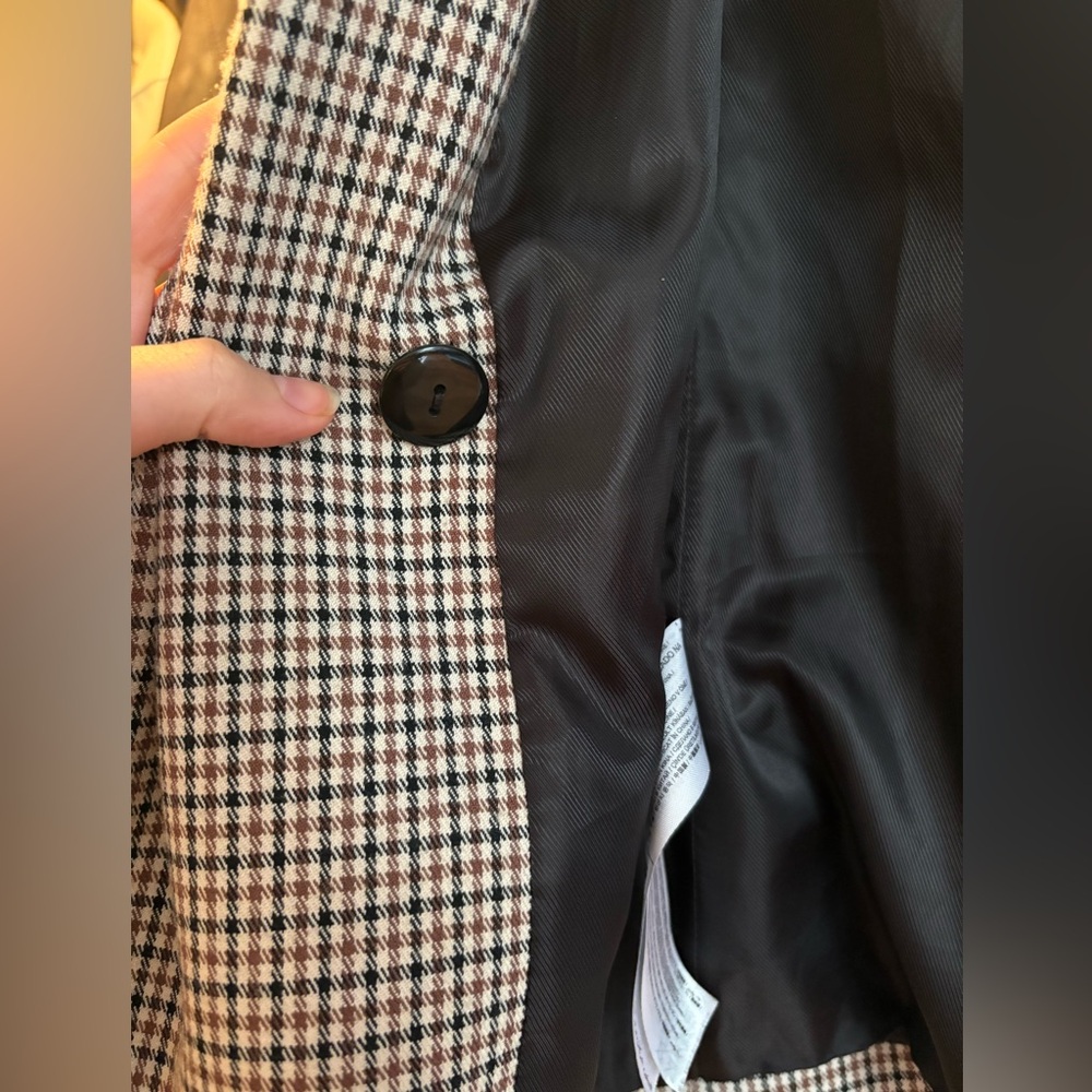 Mango Houndstooth Blazer - Picture 7 of 11
